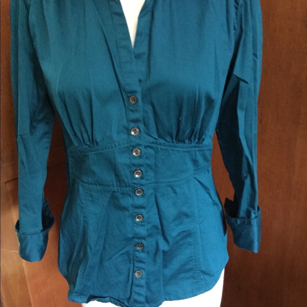 Banana Republic 3/4 sleeve button down